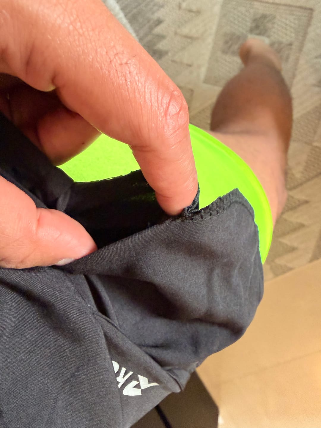Customer photo review of RUNNR 2-in-1 Running Shorts
