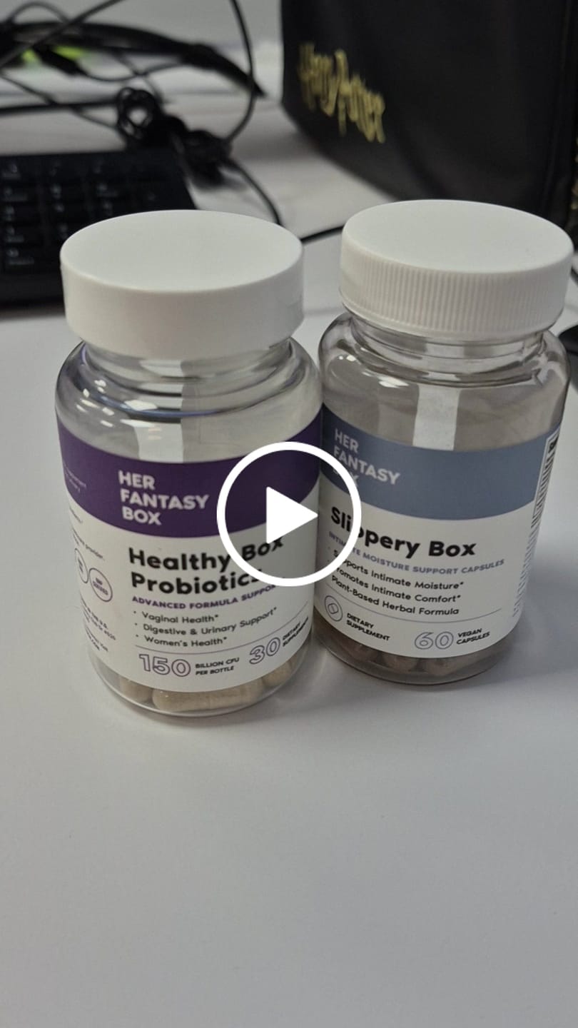 Customer video review of Slippery Box - Extra Moisture Support Capsules