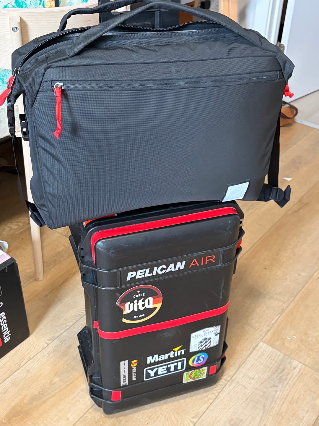 Customer photo review of Transit Briefcase 20L