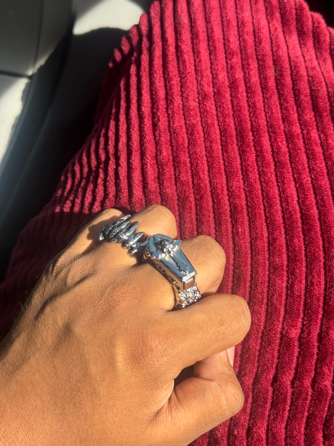 Customer photo review of DYT COFFIN RING
