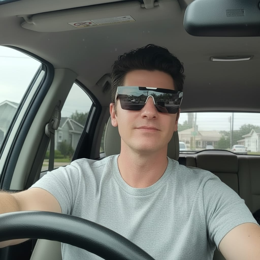 Customer photo review of Eclipse White | Polarised