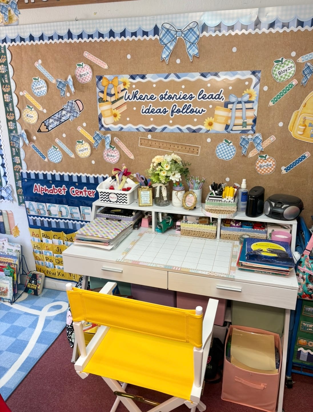 Customer photo review of Stars Hollow Schoolhouse Full Printable Classroom Decor Bundle