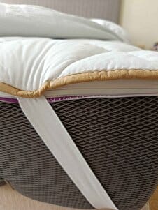 Customer photo review of 160x200 Yün Yatak Pedi Çift Kişilik 3 KG Merinos Kuzu Yünü