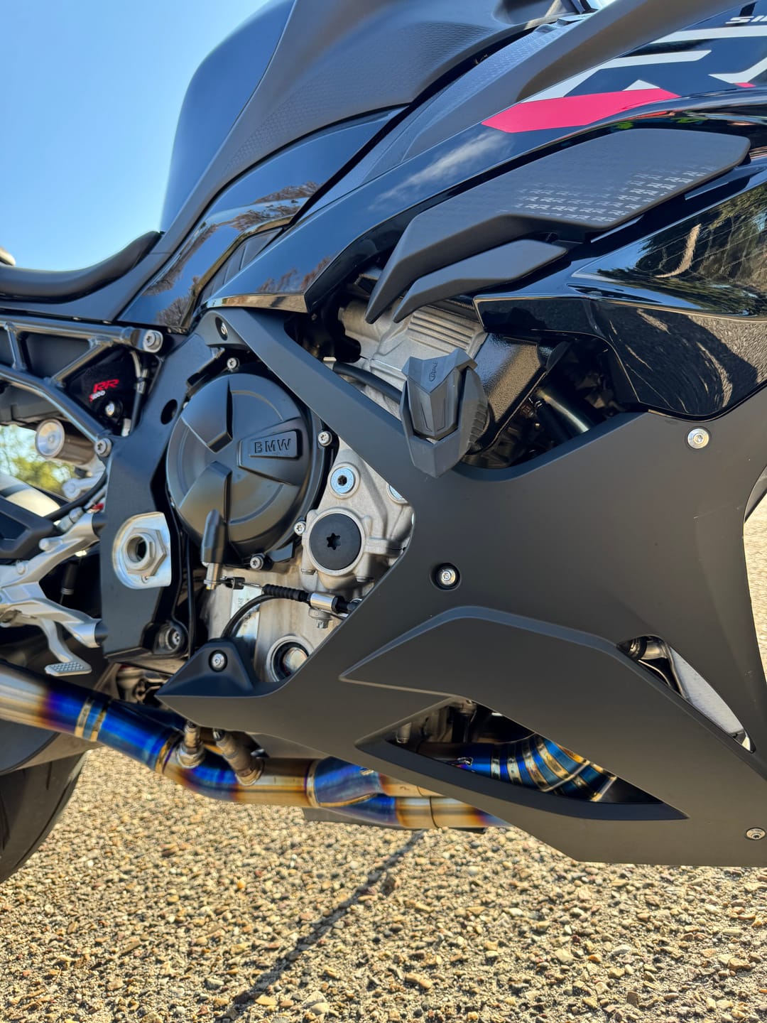 Customer photo review of Colectores Artesanales BMW S1000RR/ S1000R/ S1000XR/ M1000RR/ M1000R/ M1000XR (2019-2026) Titanio