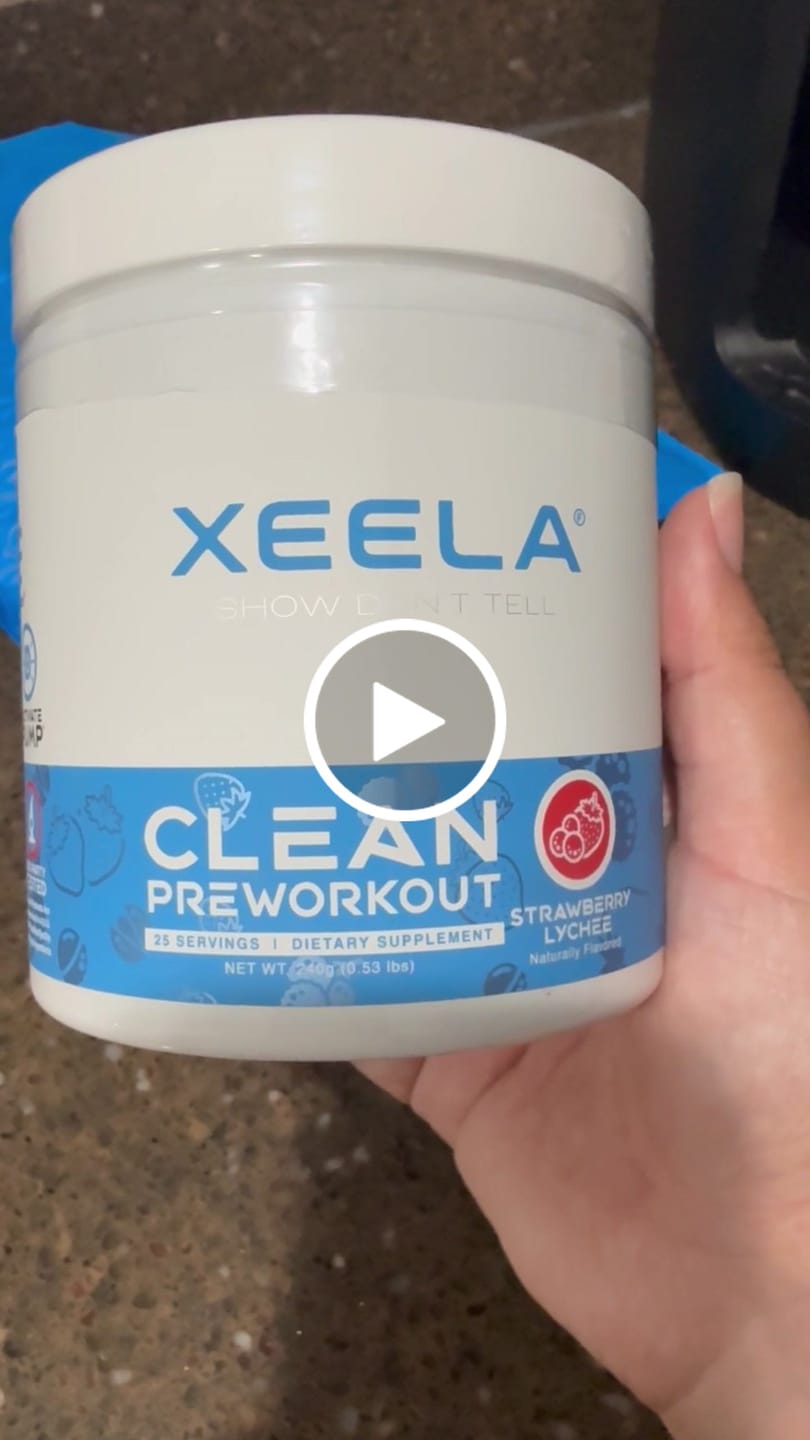 Customer video review of CLEAN PRE WORKOUT