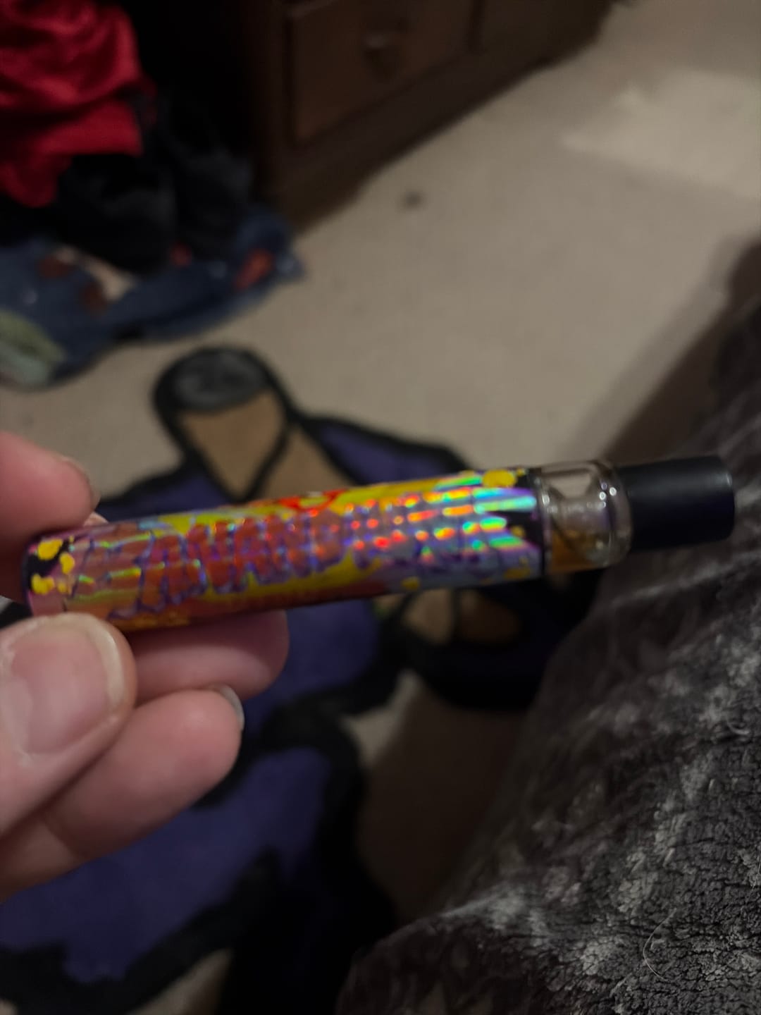 Customer photo review of THCA King Premium Live Rosin 0.5g Vape