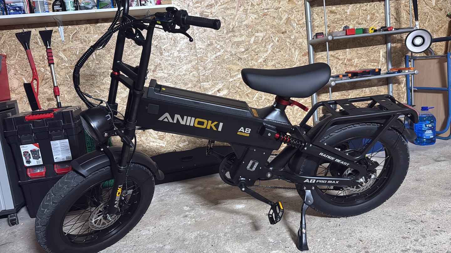 Customer photo review of ANIIOKI A8 Pro Max 52V eBike