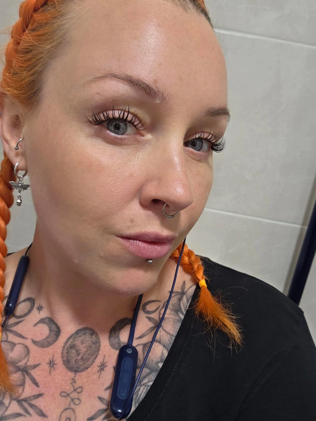 Customer photo review of SPIDERA Lash Clusters