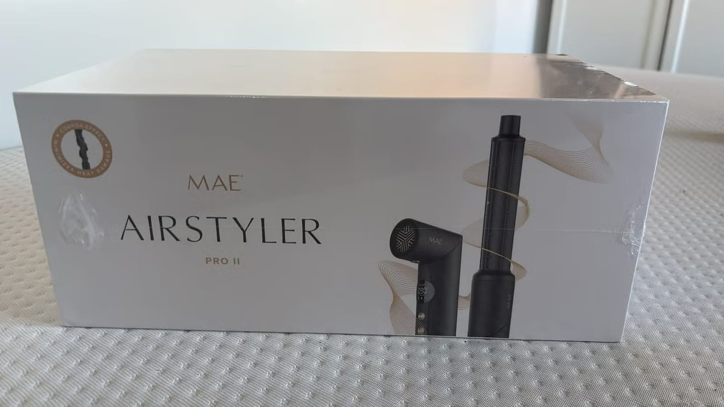 Customer photo review of Airstyler Pro II - Zwart + Gratis Diffuser