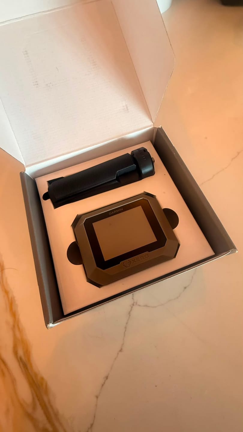 Customer photo review of Garmin Xero C1 Pro Chronograph with Tripod- 010-02618-11