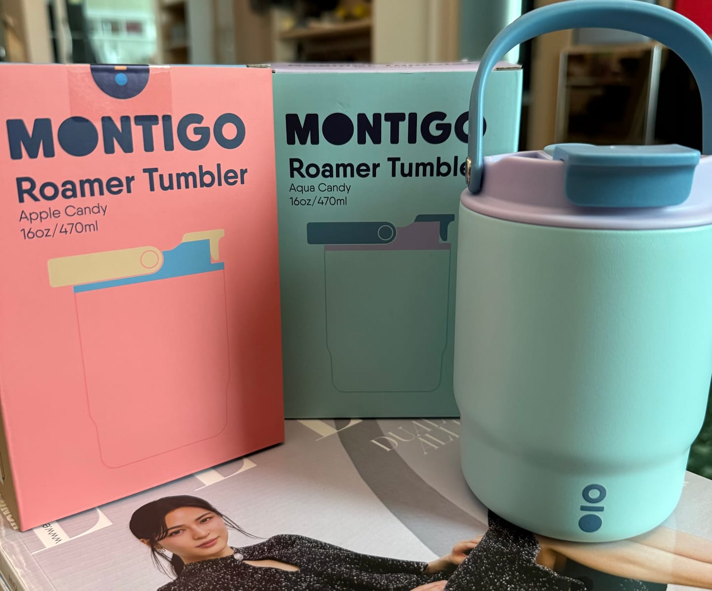 Customer photo review of Vibrant Candy Roamer Tumbler Small แก้วเก็บความร้อน - เย็น
