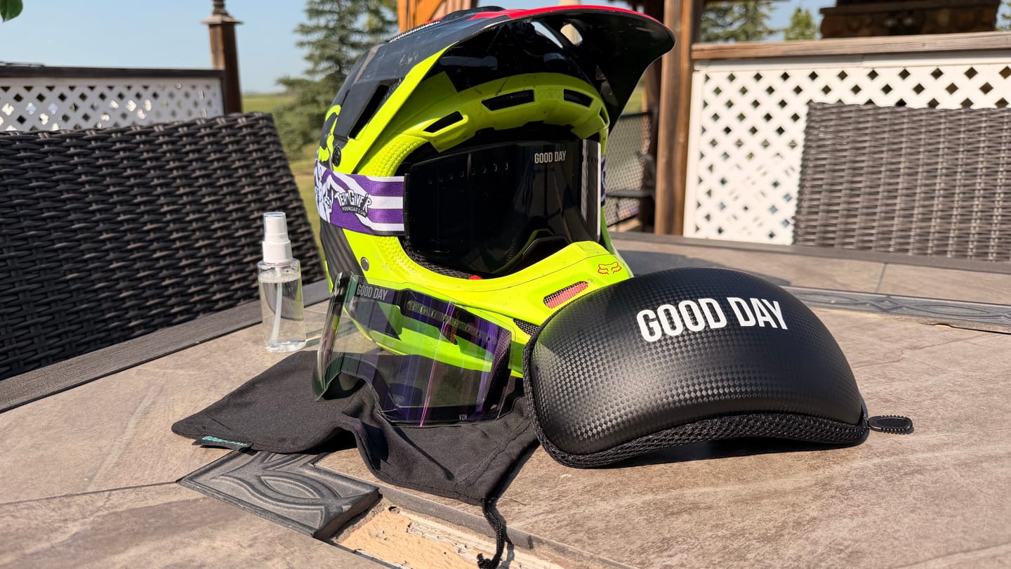 Customer photo review of Goggle Care Kit