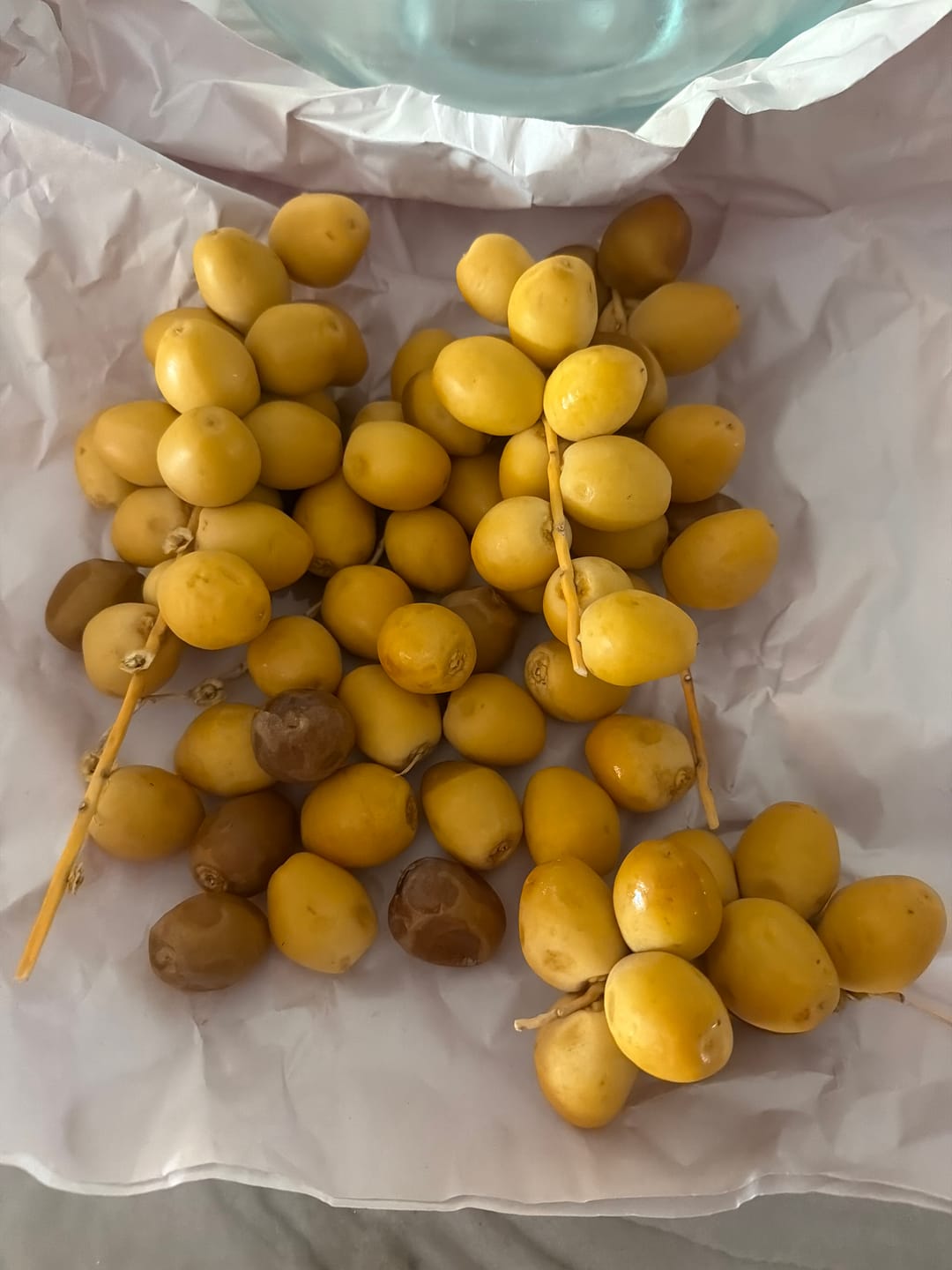 Customer photo review of Organic Yellow Barhi Dates (Khalal Barhi Dates)