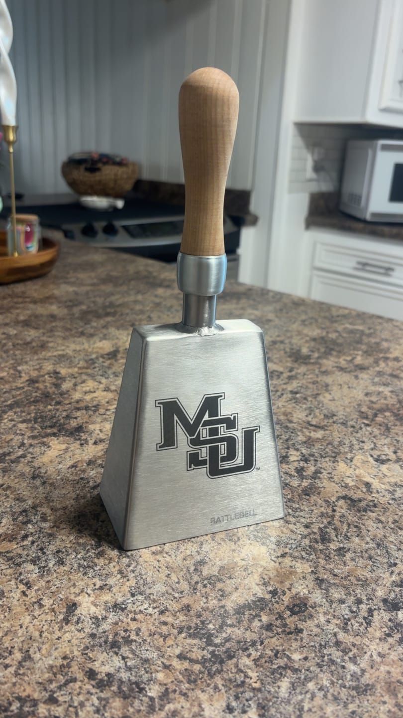 Customer photo review of MSU Banner BattleBell