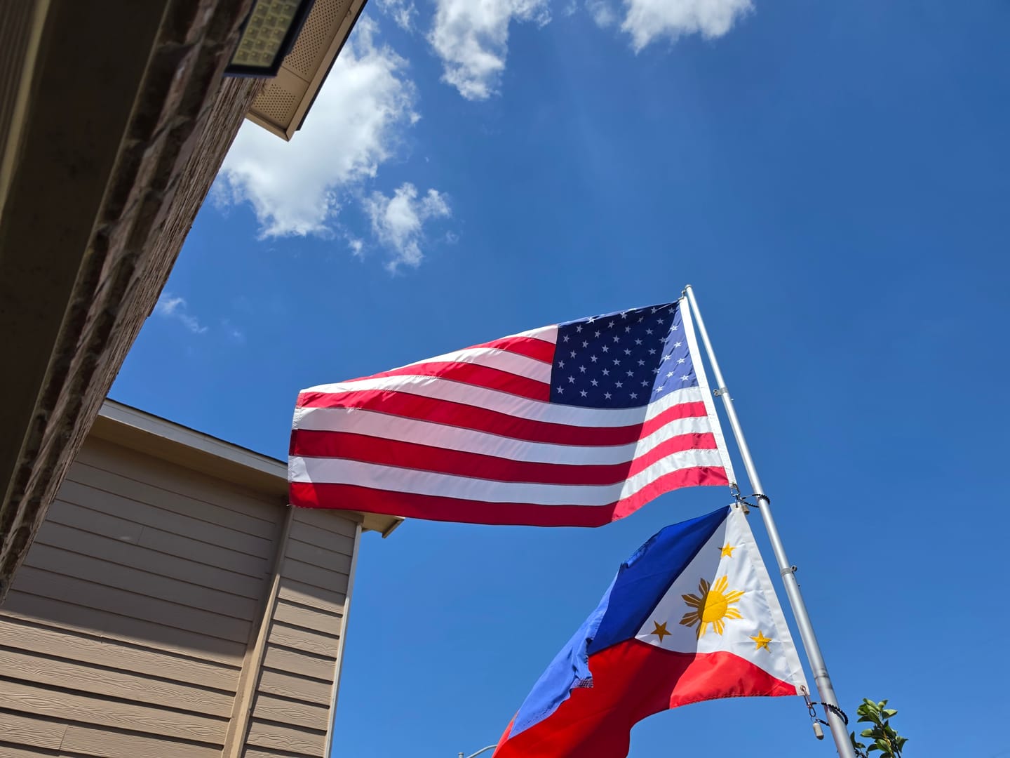 Customer photo review of 5' x 8' American Flag