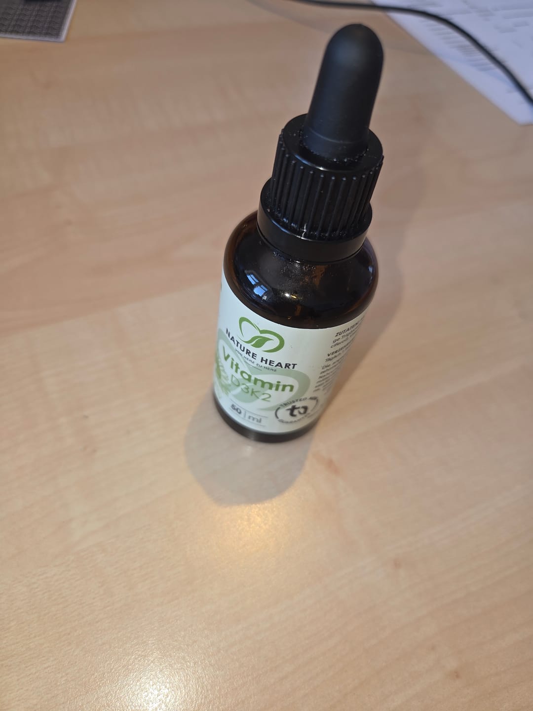 Customer photo review of Vitamin D3+K2 Tropfen