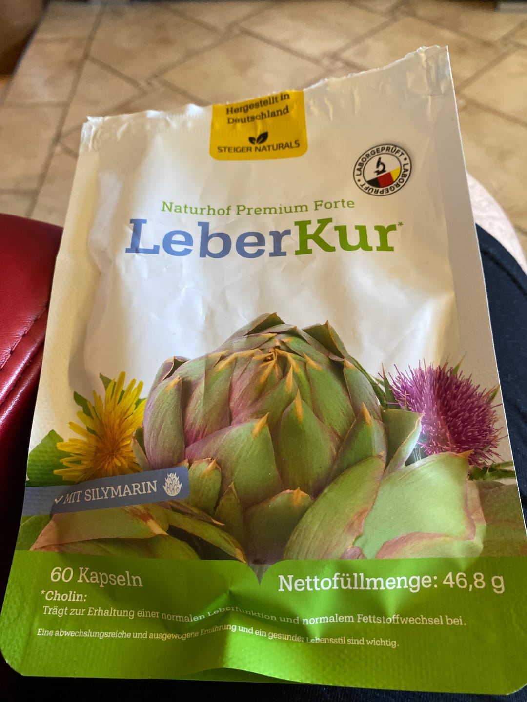 Customer photo review of Leber Freund Bitterstoff-Tropfen