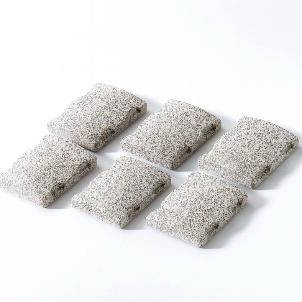 Customer photo review of Diatomite Replacement Tiles for Modular Bath Mat (6 Tiles)