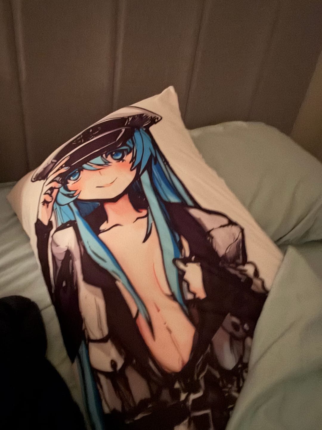 Customer photo review of Custom Body Pillow Cover
