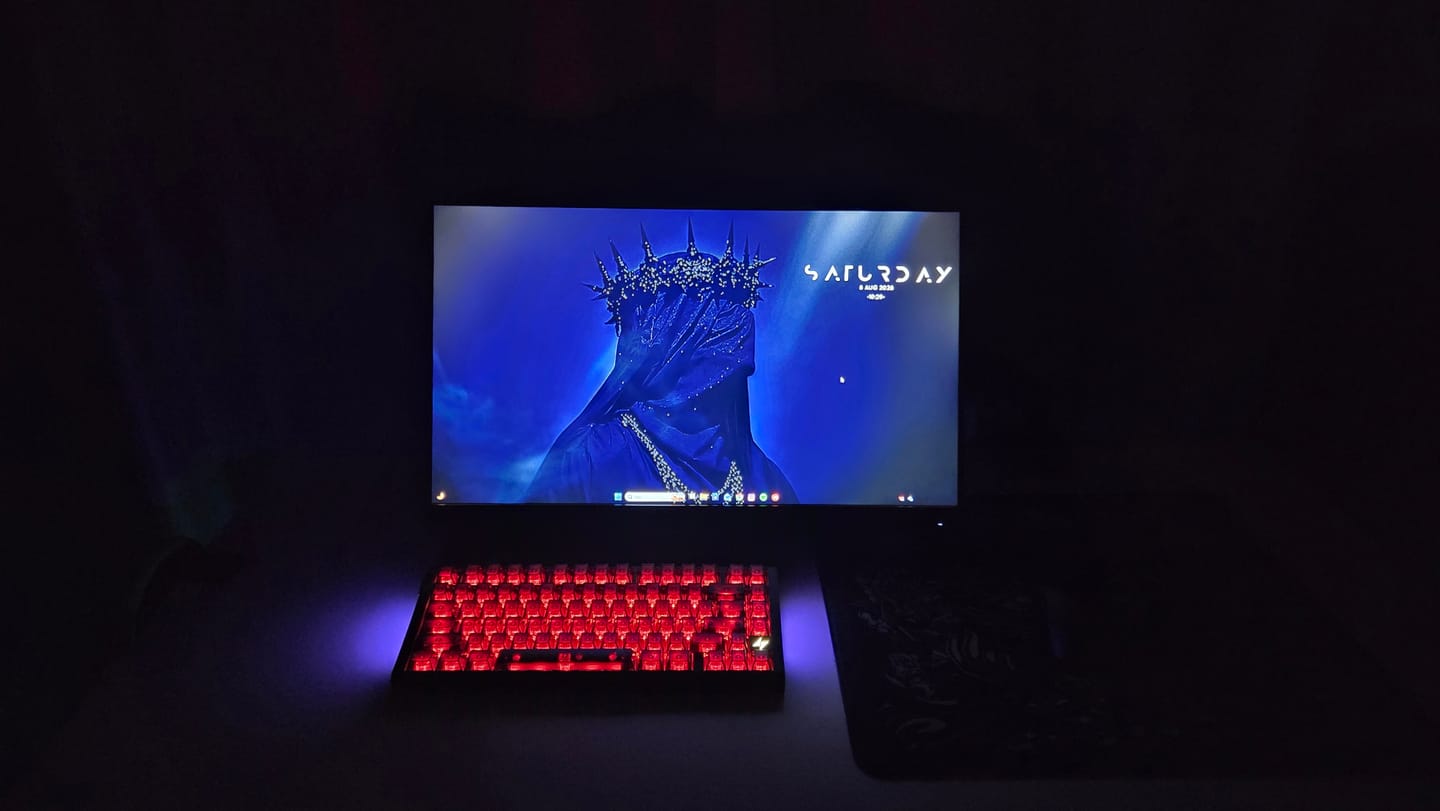 Customer photo review of ATK RS7 Air Klavye (Manyetik Switch / HE)