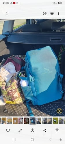 Customer photo review of The Organizer 20L