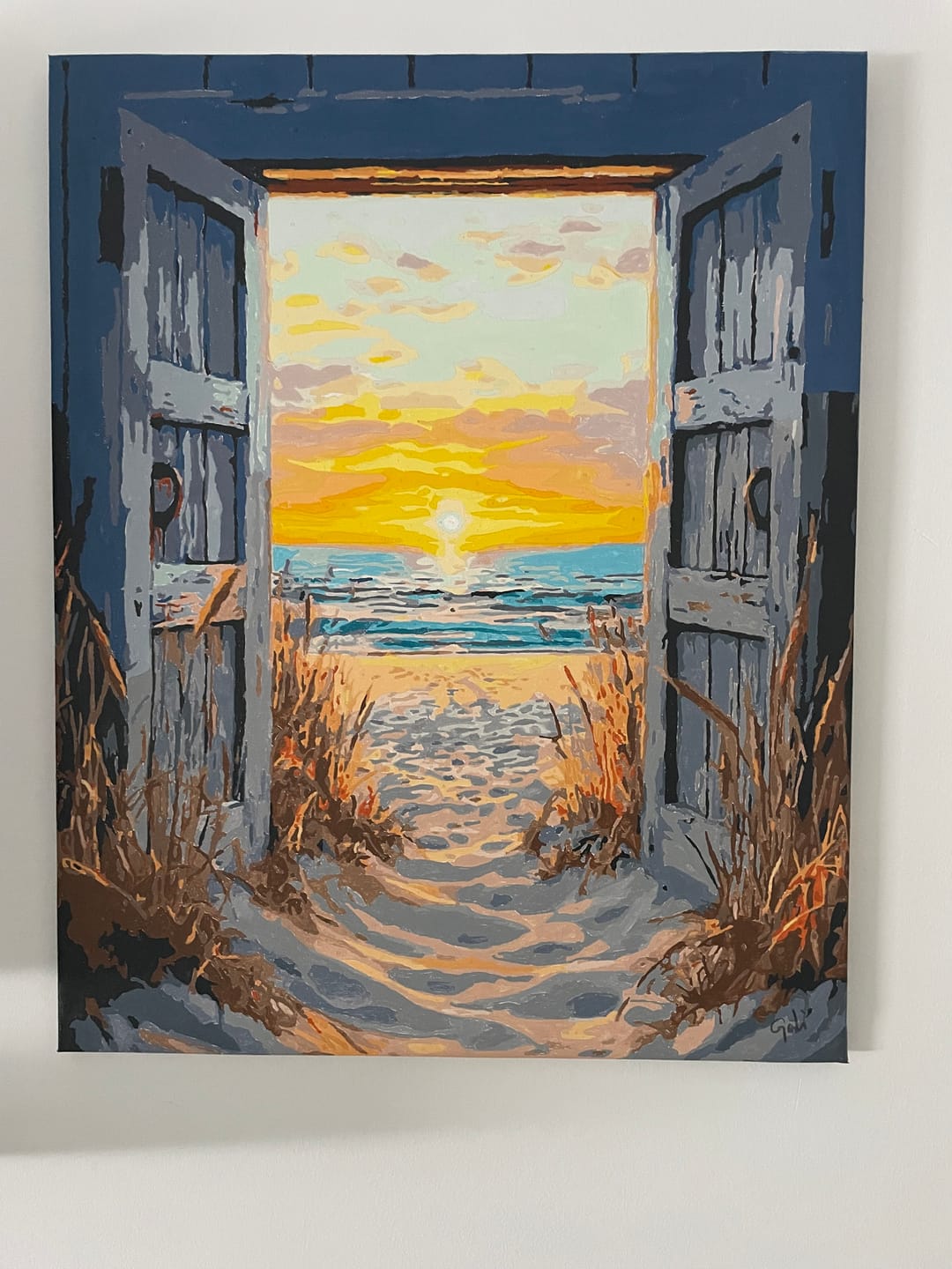 Customer photo review of Door to Sunset