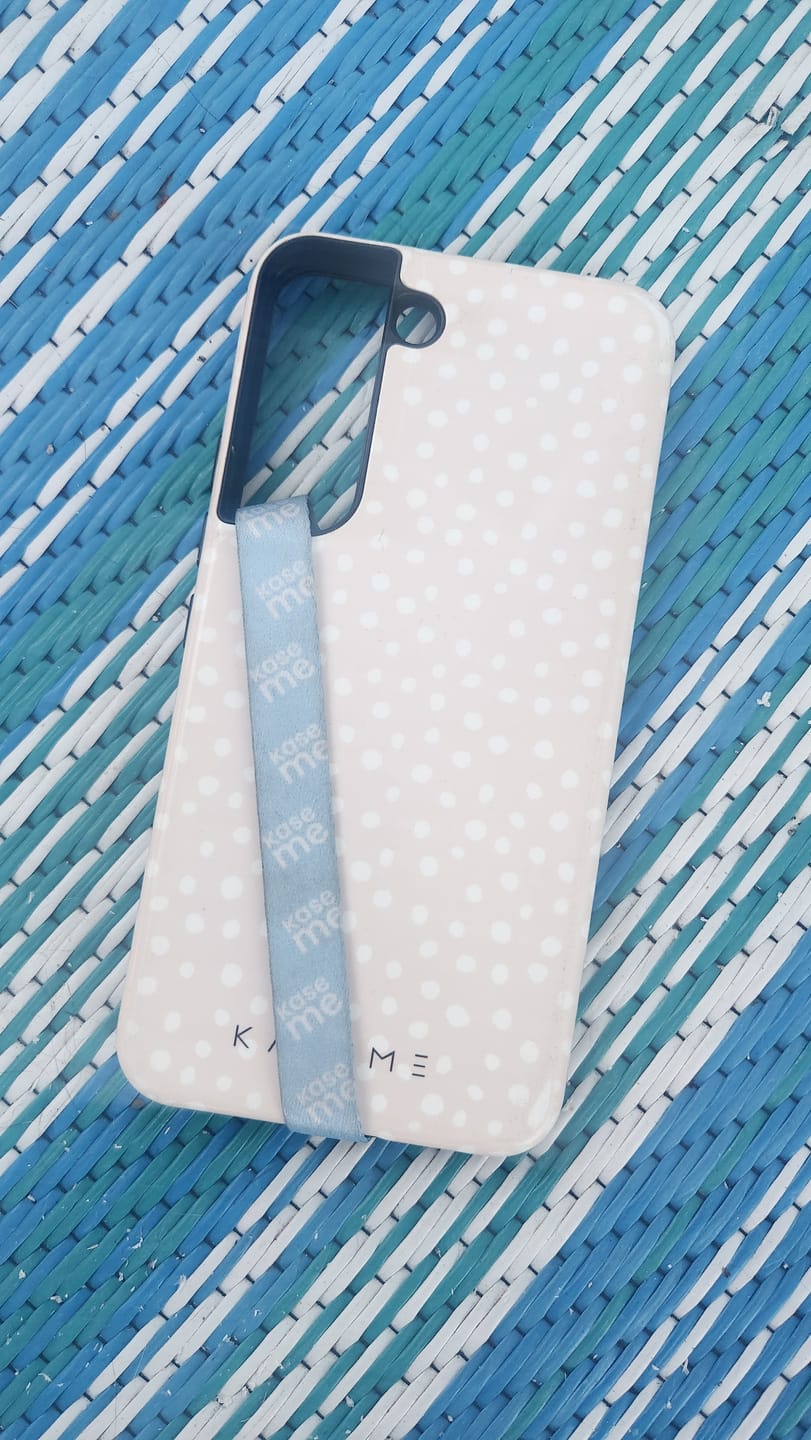 Customer photo review of Phone Loop Light Blue