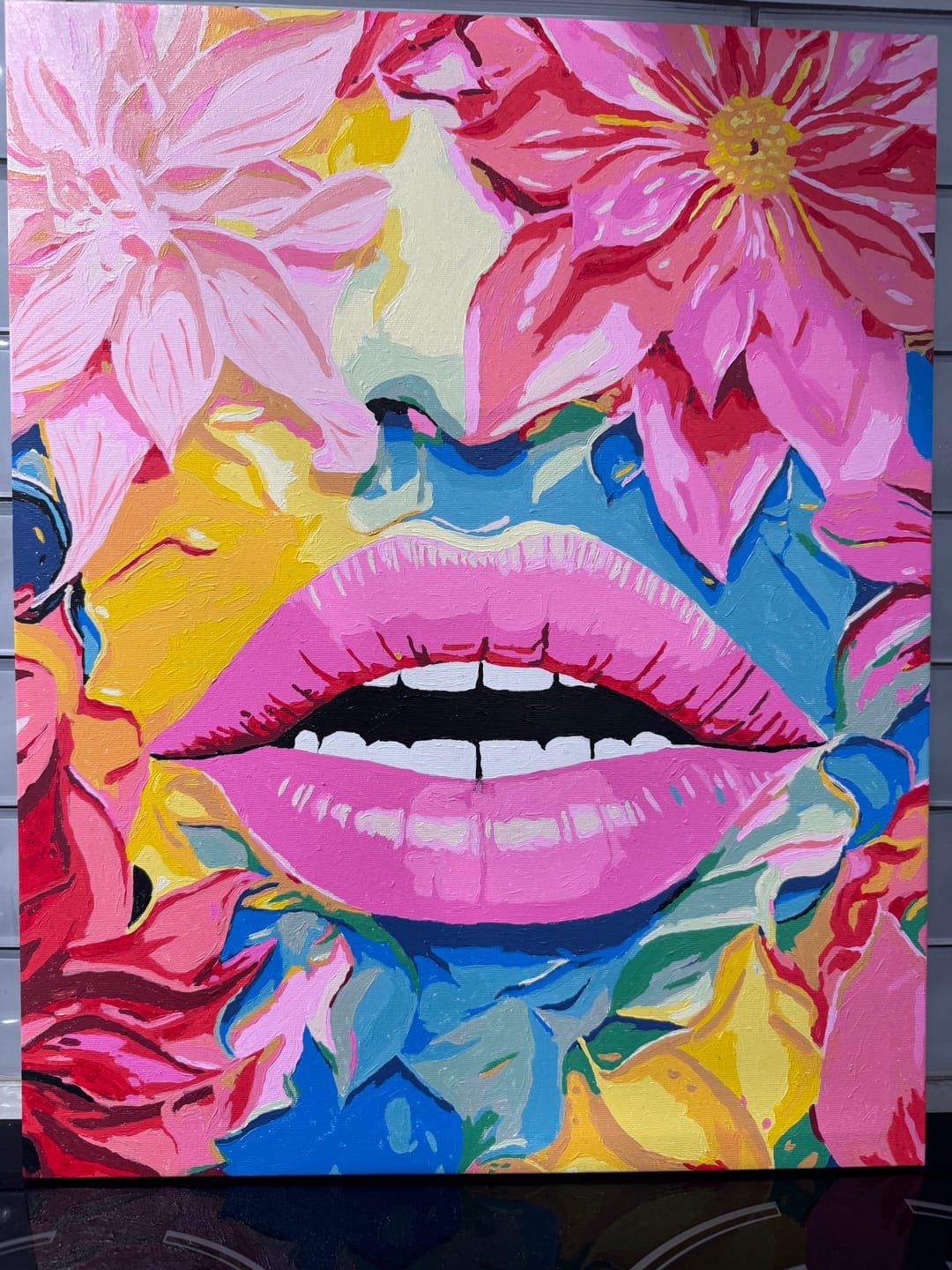 Customer photo review of Pop Art Lips