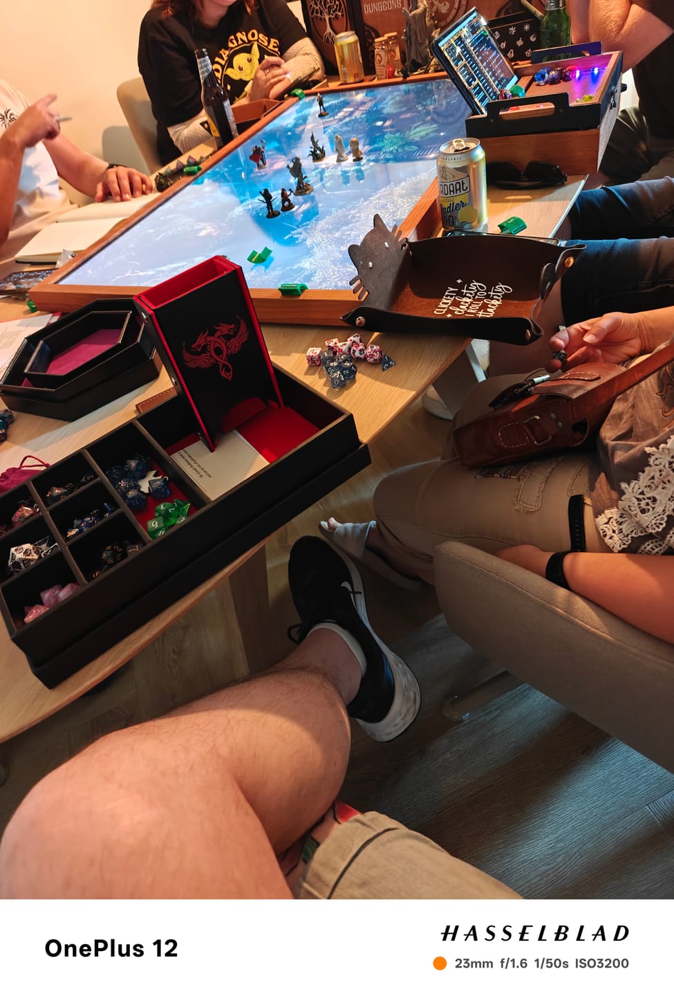 Customer photo review of Only Crits Mystery Box: Regular Dice