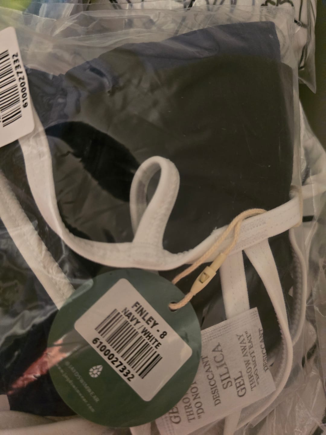 Customer photo review of FINLEY ONE PIECE - Navy|White