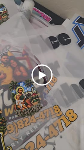 Customer video review of DTF Transfers Gangsheet Builder