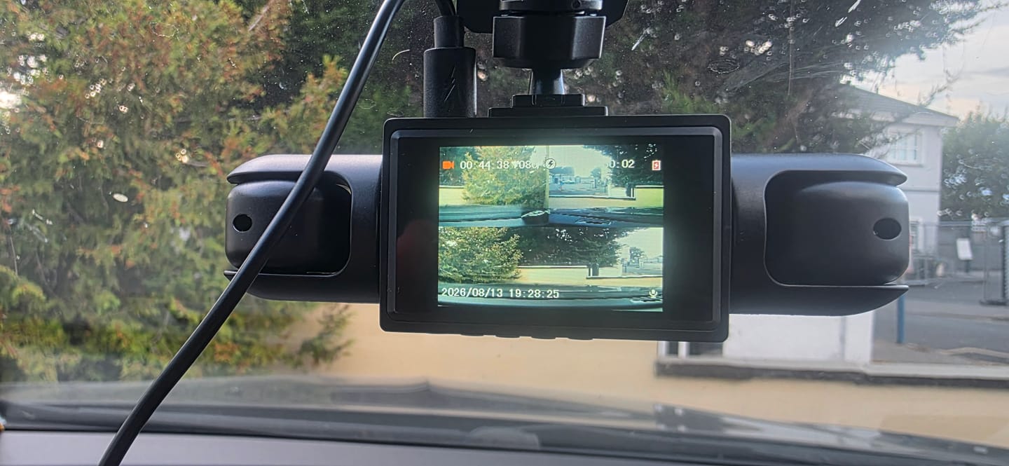 Customer photo review of 🎁LAST DAY 49% OFF🔥Full View Car Dashcam System
