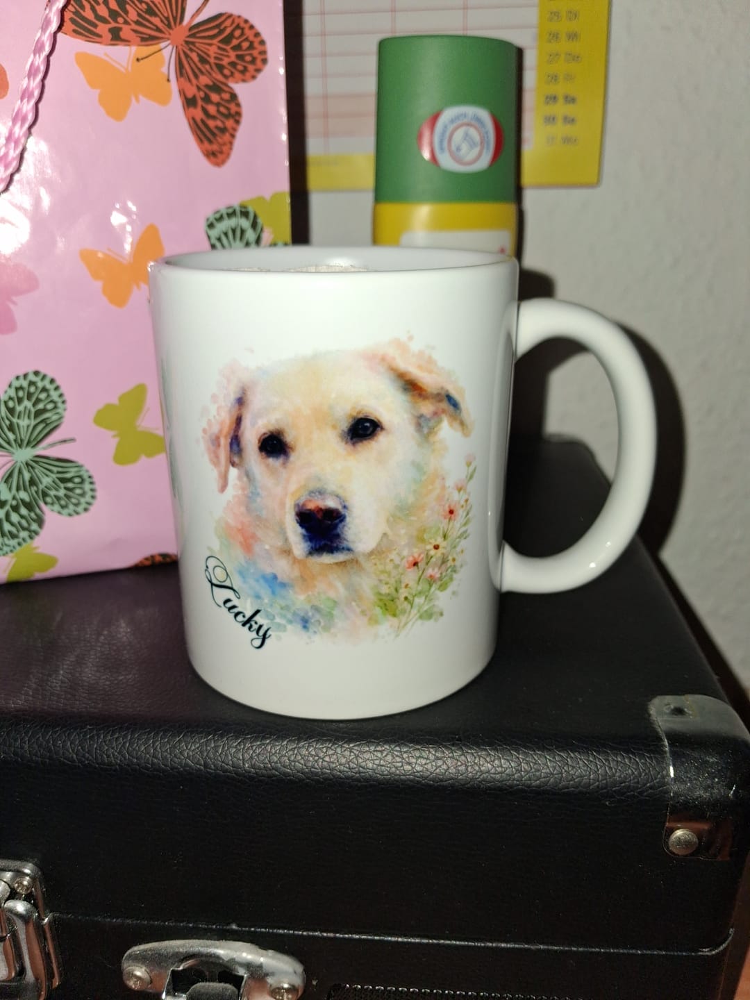 Customer photo review of Personalisierte Tasse - Aquarell