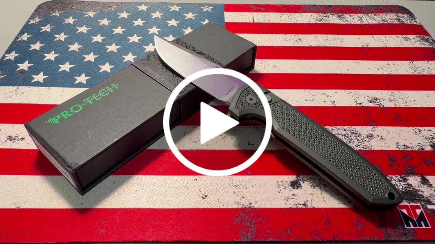 Customer video review of The Back Door: Pro-Tech Rockeye Auto - Green Aluminum, CPM-MagnaCut - Made in USA (LG3105-Green) (Trade In)
