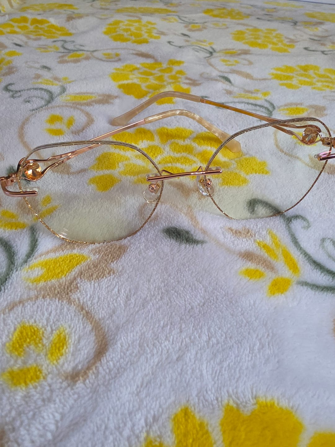 Customer photo review of Aria Eyeglasses