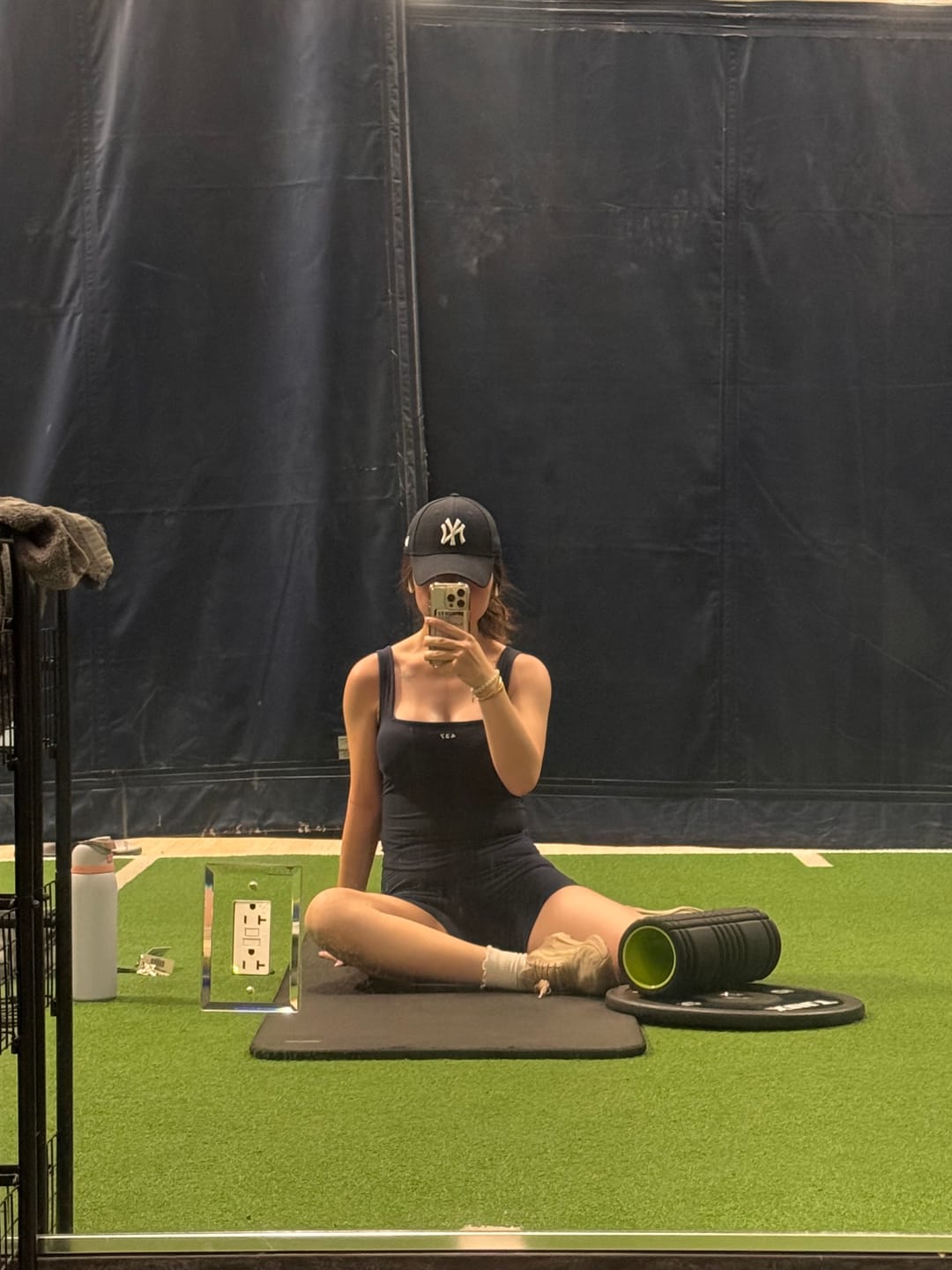 Customer photo review of The Square Tank Navy