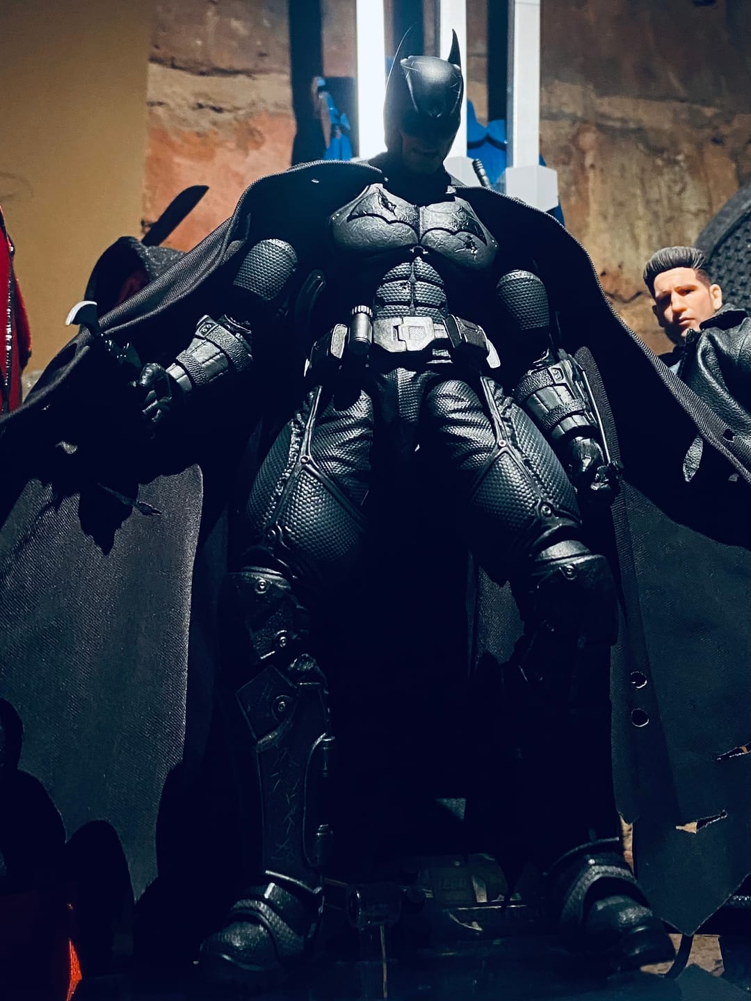 Customer photo review of Batman: Arkham Origins - Batman (Battle Damaged Version) Action Figure