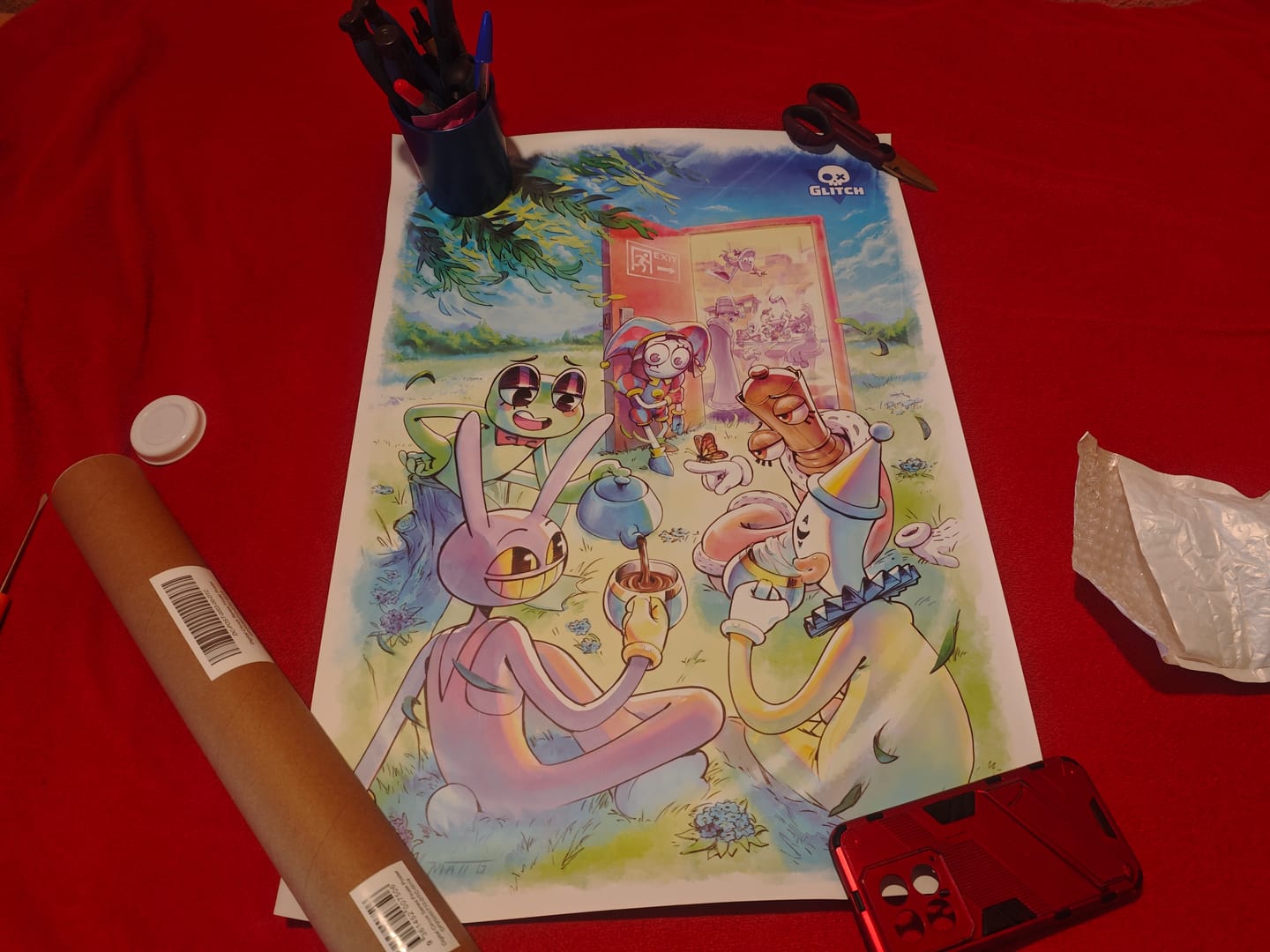 Customer photo review of The Amazing Digital Circus Finale Poster