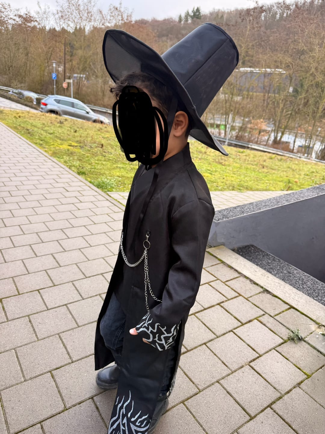 Customer photo review of Enfant Jinu Tenue Noire Hanbok Cosplay Costume