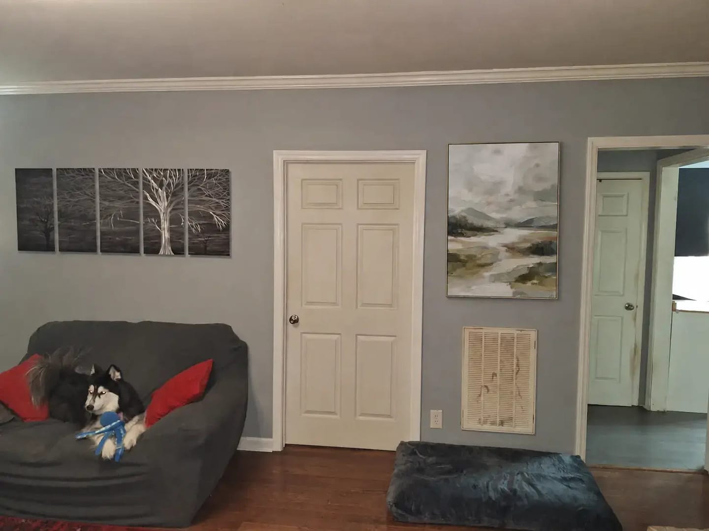 Customer photo review of Valley Stillness Landscape Painting