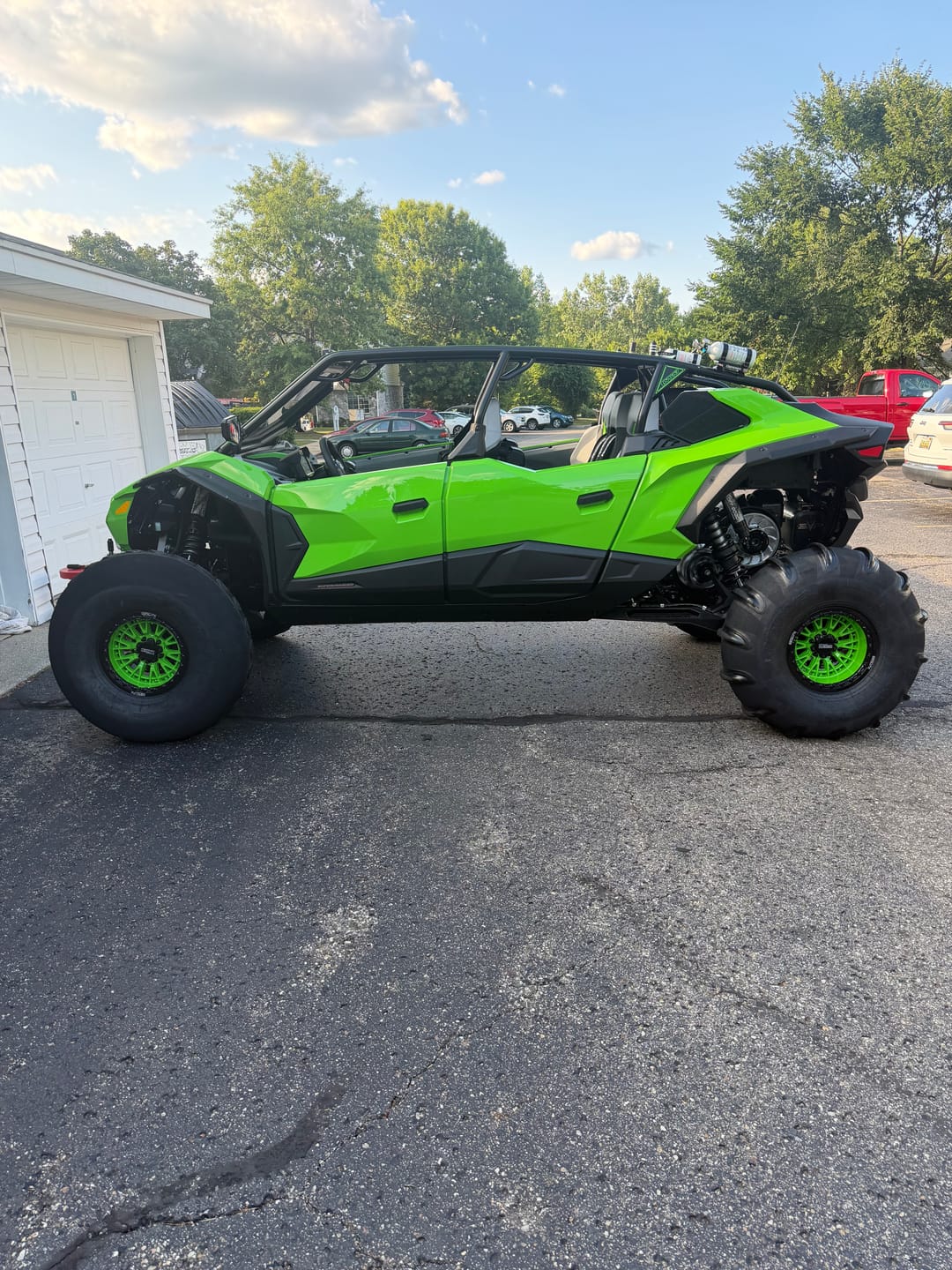 Customer photo review of Chupacabra Offroad C-Clamp Mount
