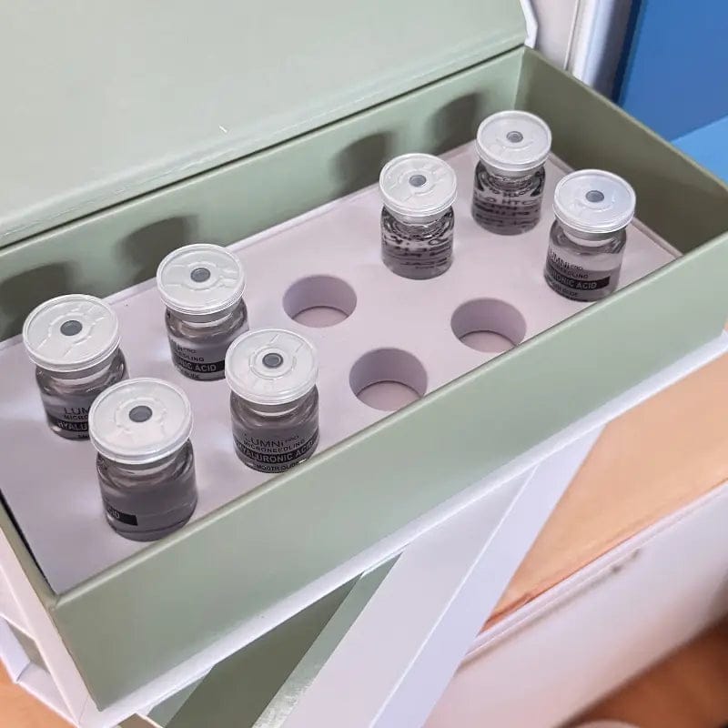 Customer photo review of Microneedling Hyaluronic Acid Serum