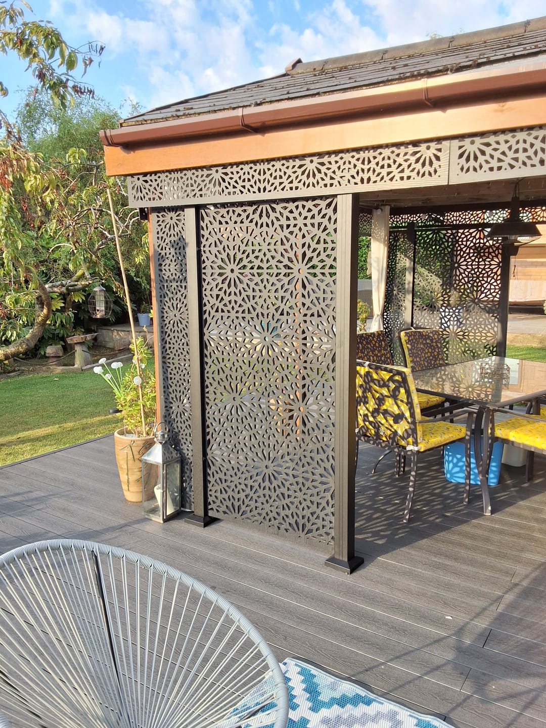 Customer photo review of Fencing Base Plate - Basalt Grey