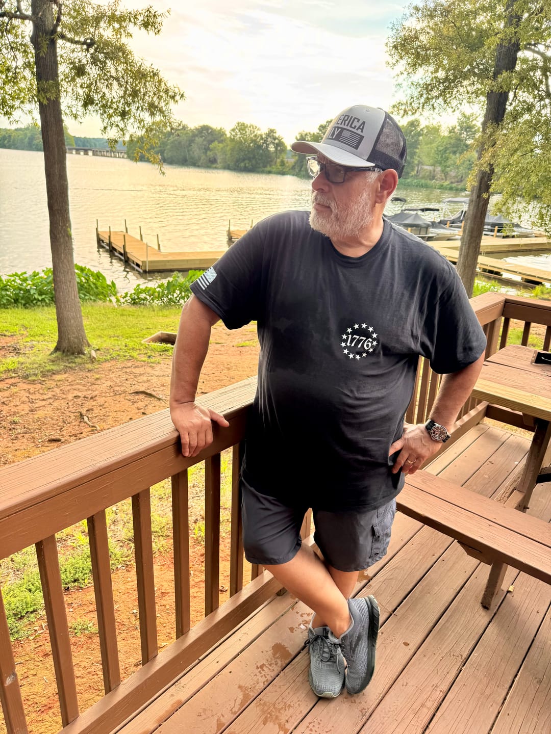 Customer photo review of We The People 1776 - 250 Years T-Shirt