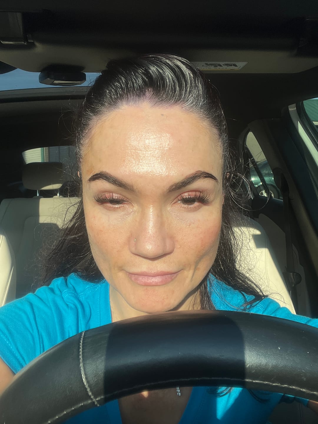 Customer photo review of Fluffy® Gossamer® Lash