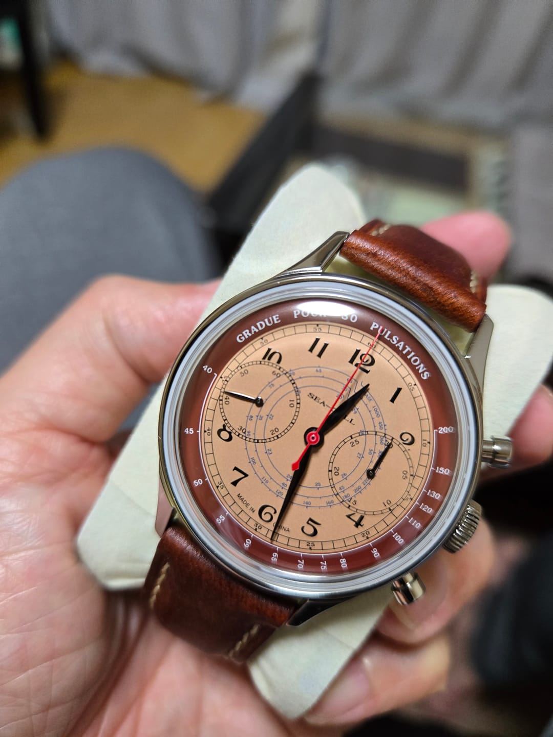 Customer photo review of 1963 Series Archimedean Spiral Pulsometer Scale  Gradué Pour 30 Pulsations 40mm