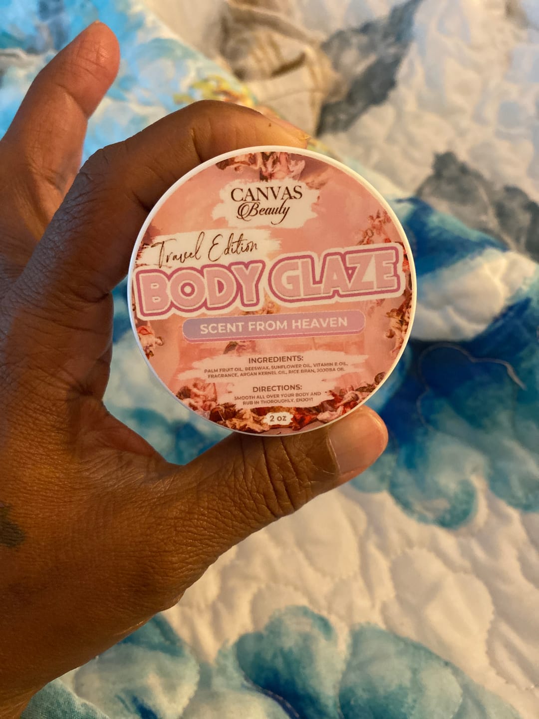 Customer photo review of (NEW) TRAVEL GLAZE: SCENT FROM HEAVEN