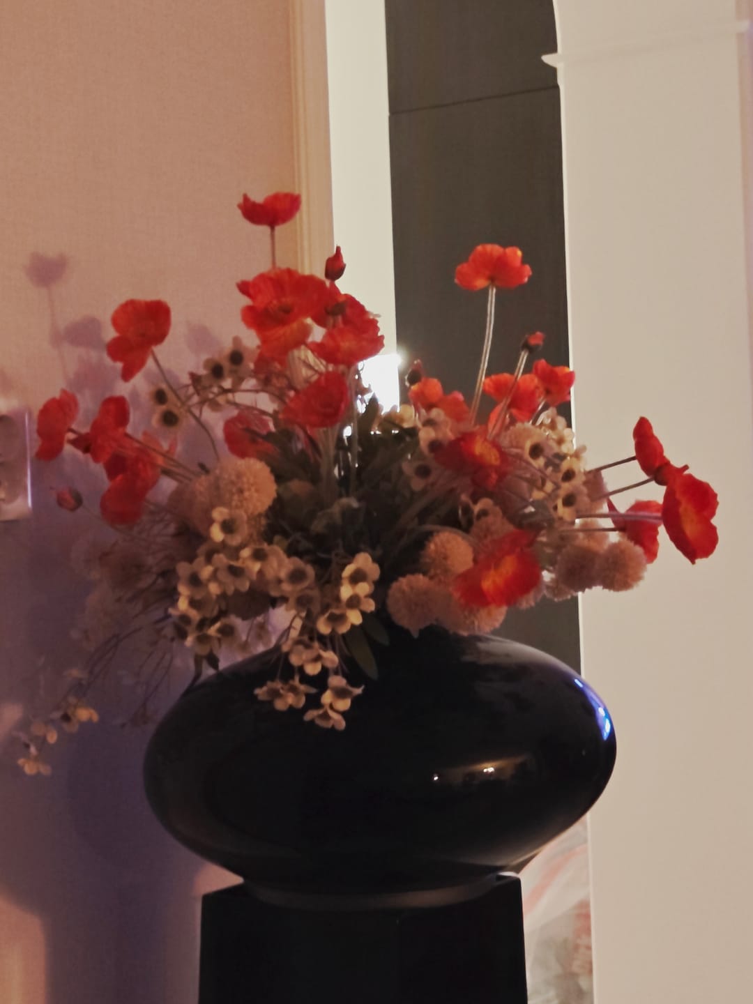 Customer photo review of Zijden Klaprozen - Oranje