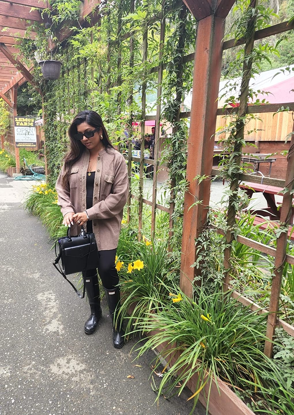 Customer photo review of auvora™ Waffle Knit Shacket