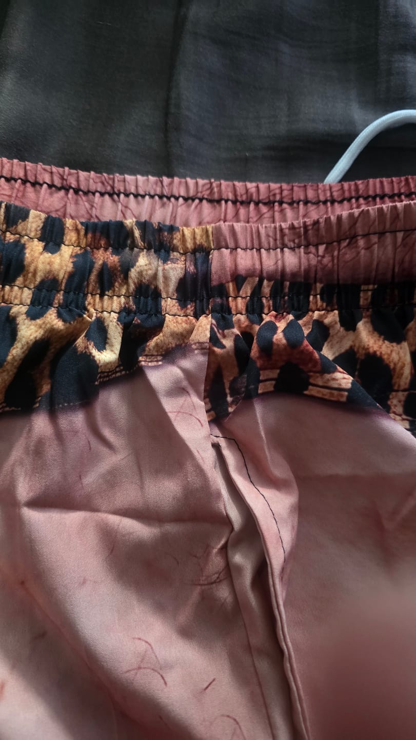 Customer photo review of The "Cheeky Commando" Novelty Prank Swim Trunks – Guaranteed to Cause Double-Takes!